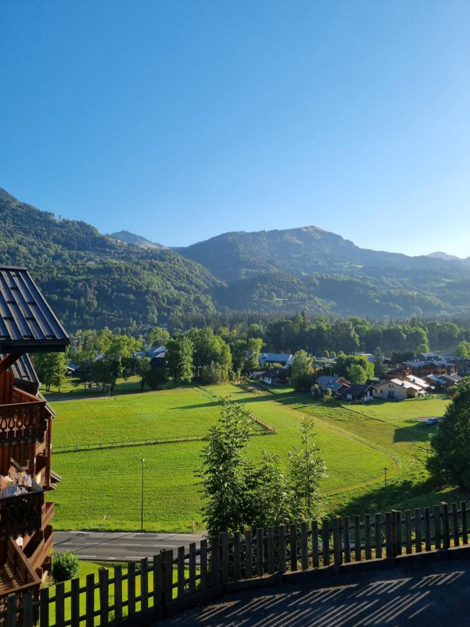 Studio Du Lac Bleu Apartman Morillon Kültér fotó